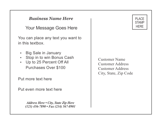 5 Free Change Of Address Postcards Templates For Immediate